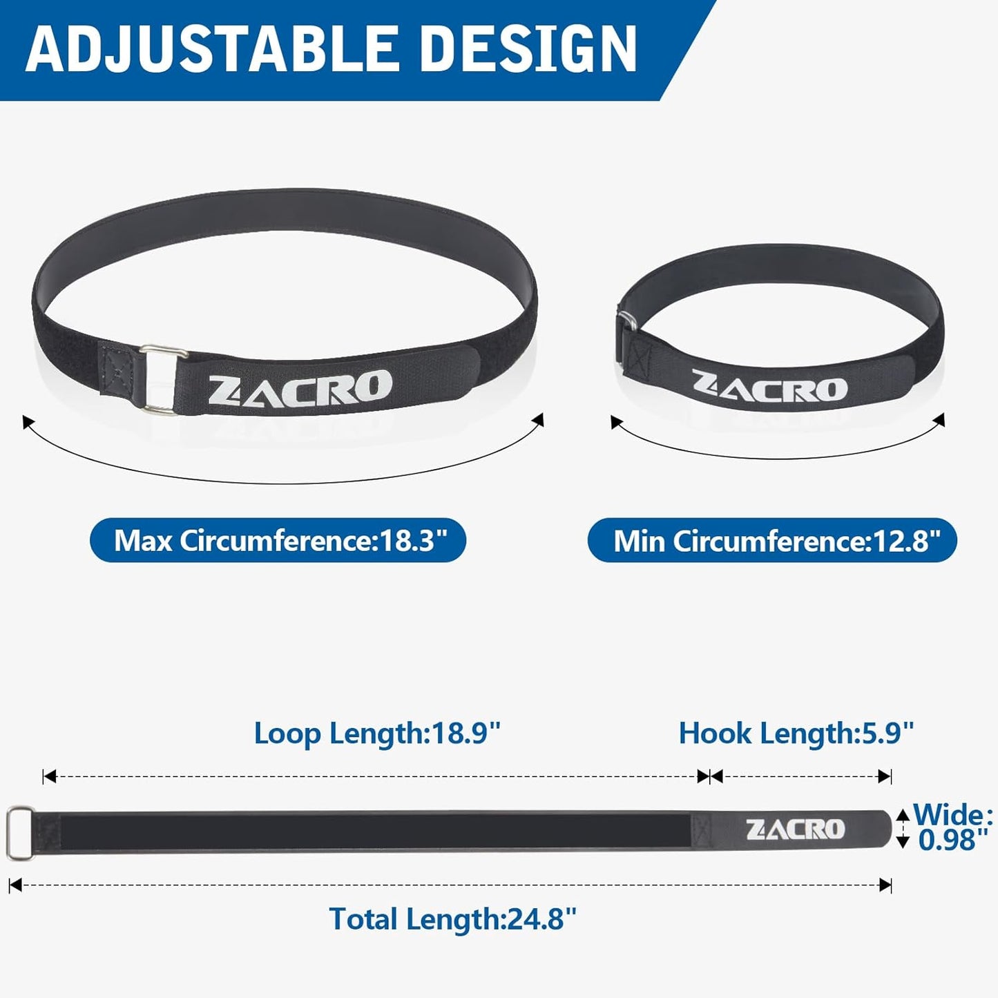 Zacro Bike Rack Straps