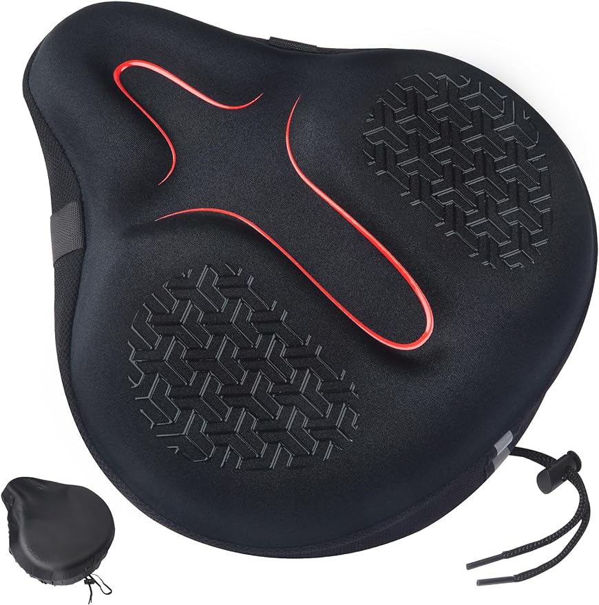 Wide Bike Seat Cushion