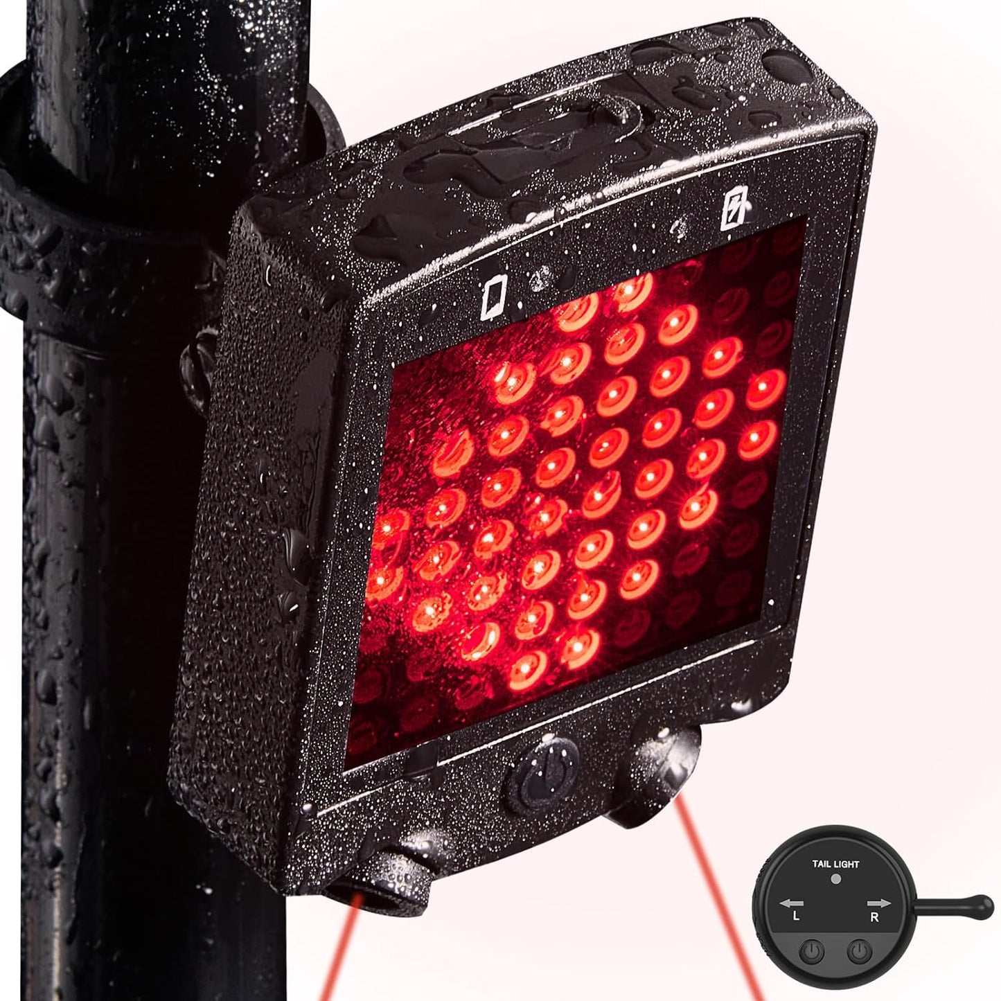 Bike Tail Light with Turn Signals