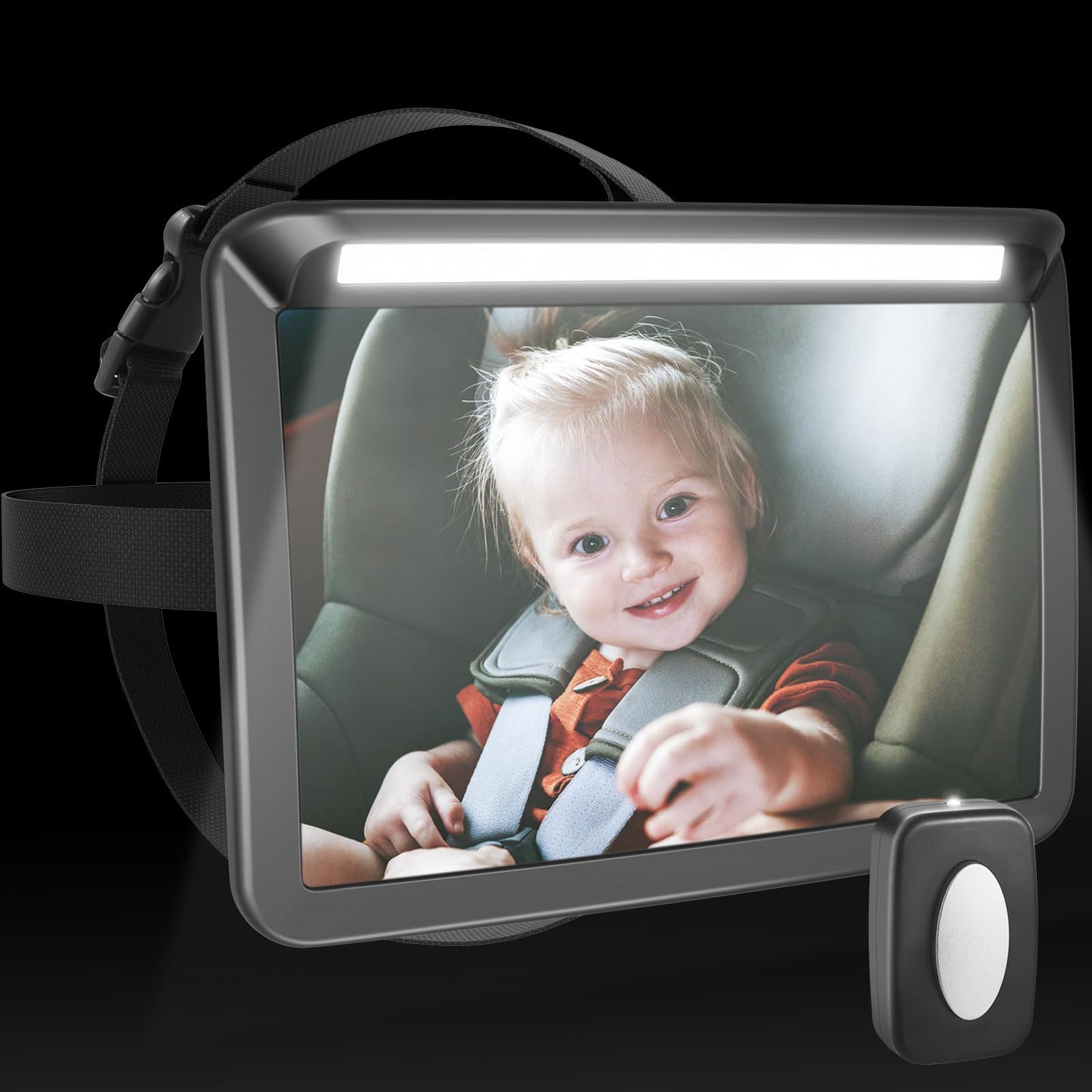 Zacro Specchietto Retrovisore Bambini- Specchio per auto regolabile per il sedile posteriore dell'auto