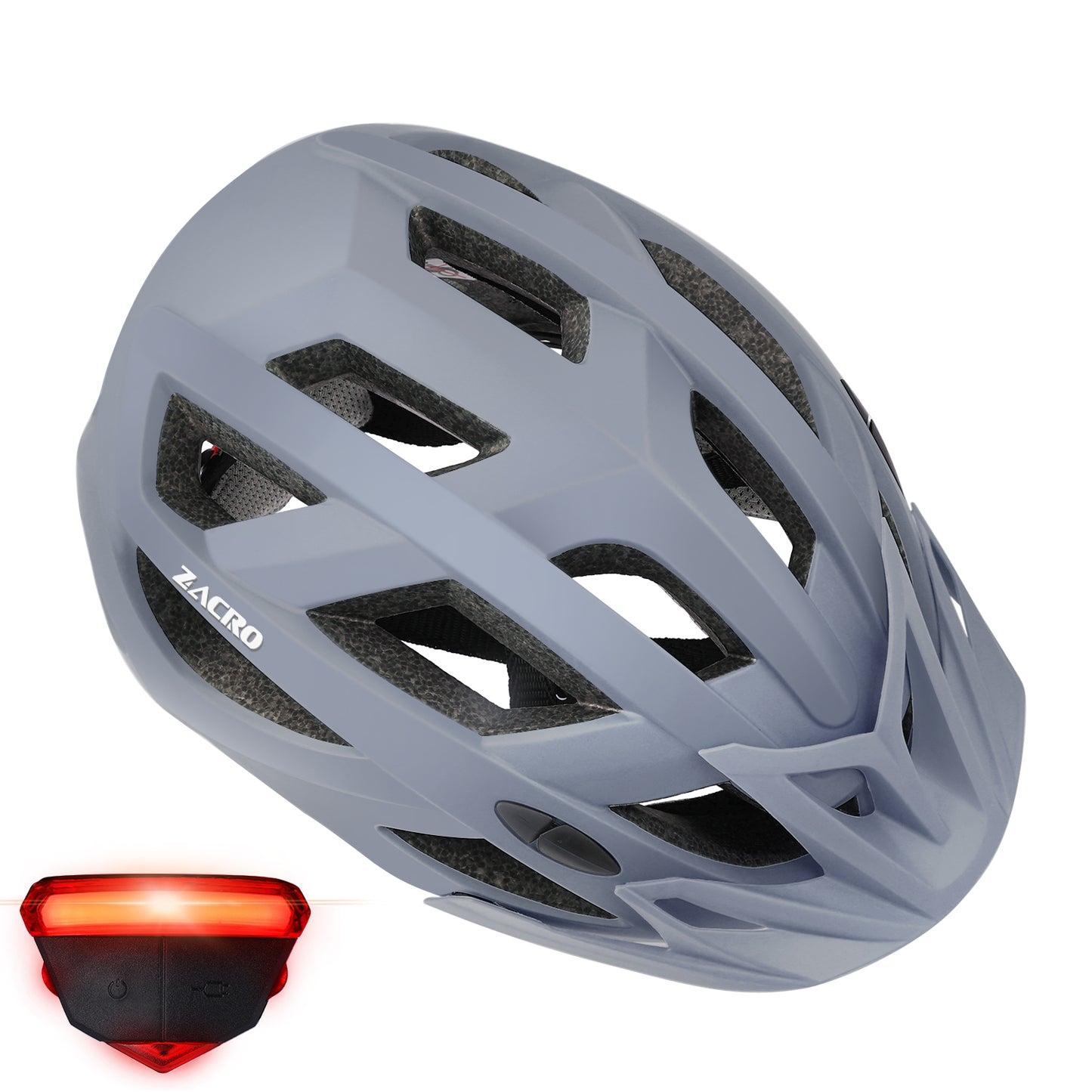 Zacro Adult Bike Helmet with Light