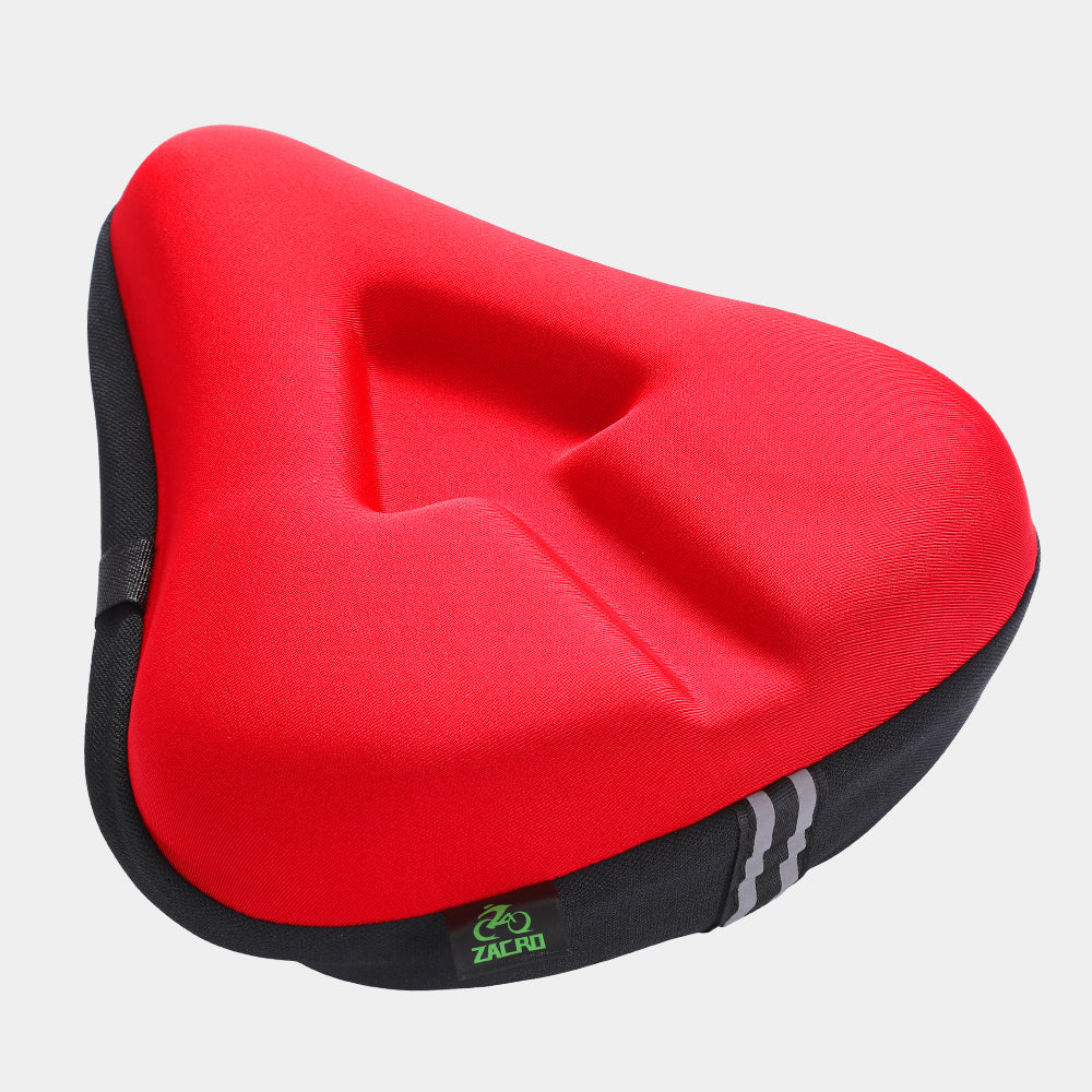 Zacro Bike Seat Cushion - #ZBS02 Padded Bike Seat Cover, Comfort Gel