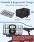 Zacro Bike Basket Rear Foldable