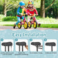 Zacro Gel Kids Bike Seat Cushion Cover for Boys & Girls, 9"x6"