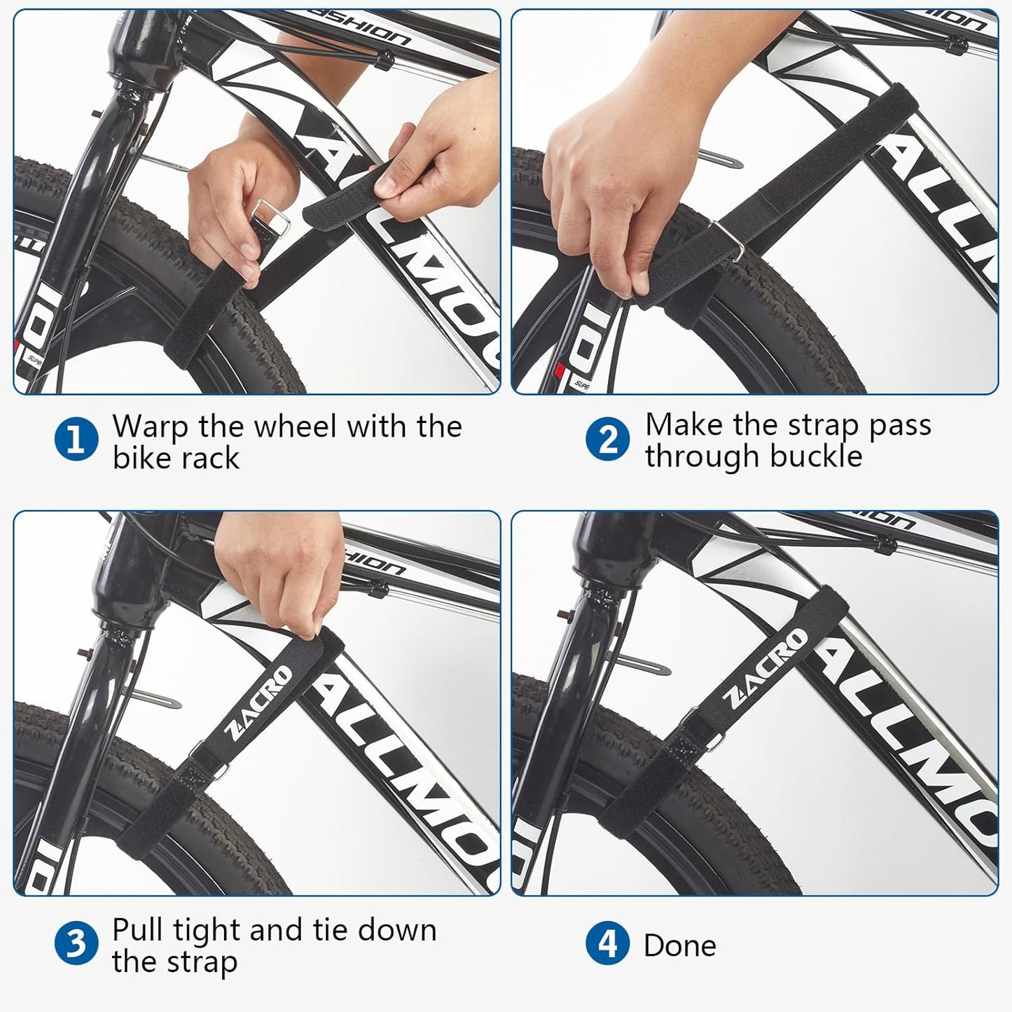 Zacro Bike Rack Straps