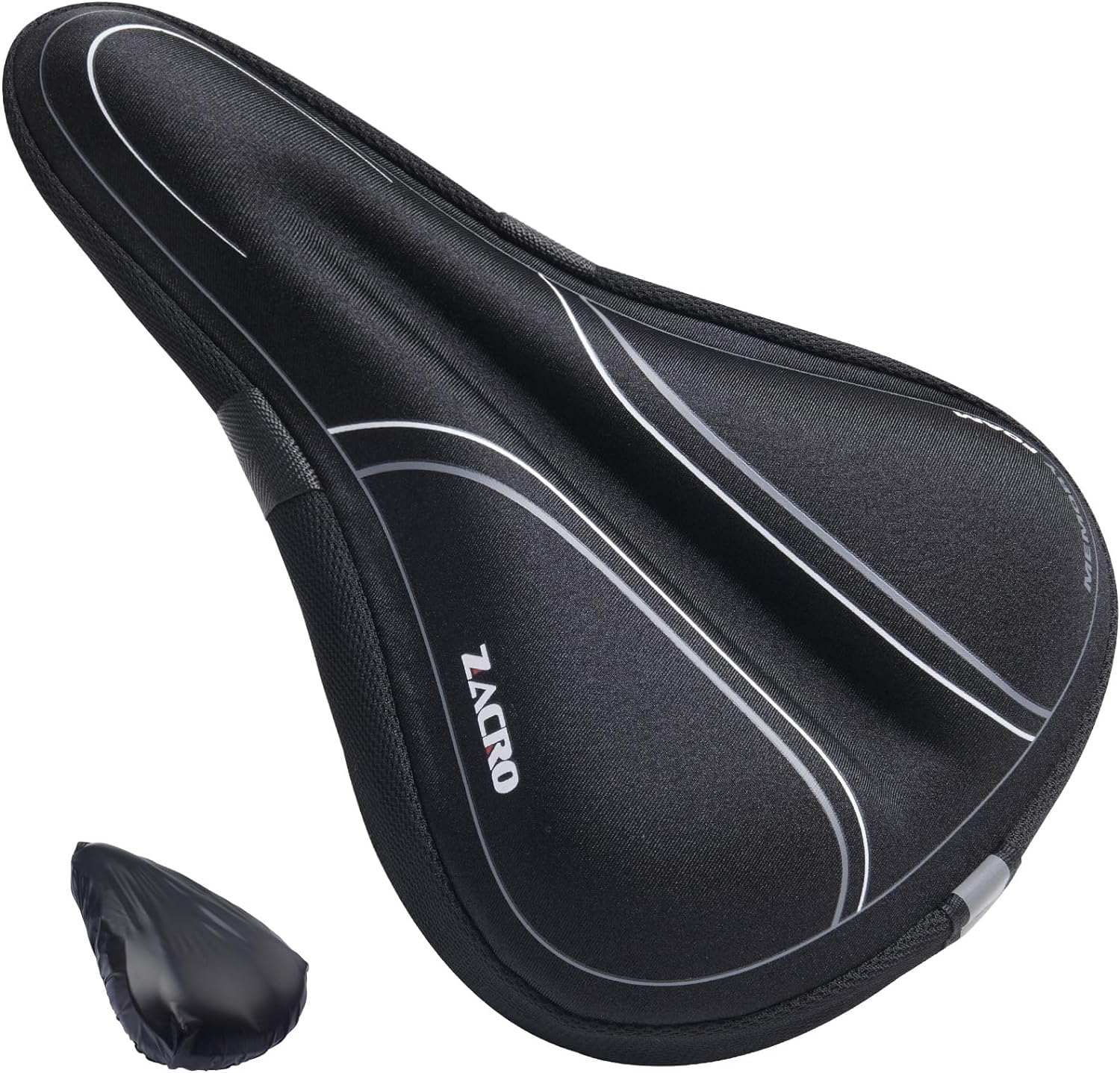Zacro Bike Seat CushionUpgrade Memory Foam Padding Bicycle Seat Cover –  Zacro Sport