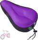 Zacro Gel Kids Bike Seat Cushion Cover for Boys & Girls, 9"x6"