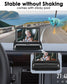 Zacro Baby Car Mirror, 4.3" Car Mirror Display, Baby Car Camera with HD Night Vision Function, 150°Viewing Angle, 360°Adjustable Car Seat Mirror Camera, Sticky Pad Mount