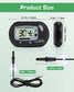 Zacro LCD Digital Aquarium Thermometer Fish Tank Water Terrarium Temperature