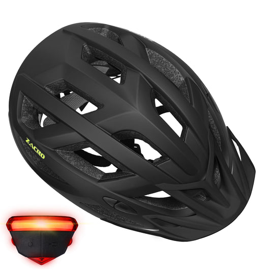Zacro Adult Bike Helmet with Light