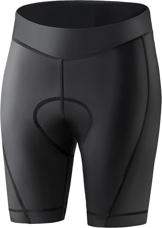 Zacro Women's Cycling Shorts, Cycling Half Pants, Padded Skinny Cycling Shorts